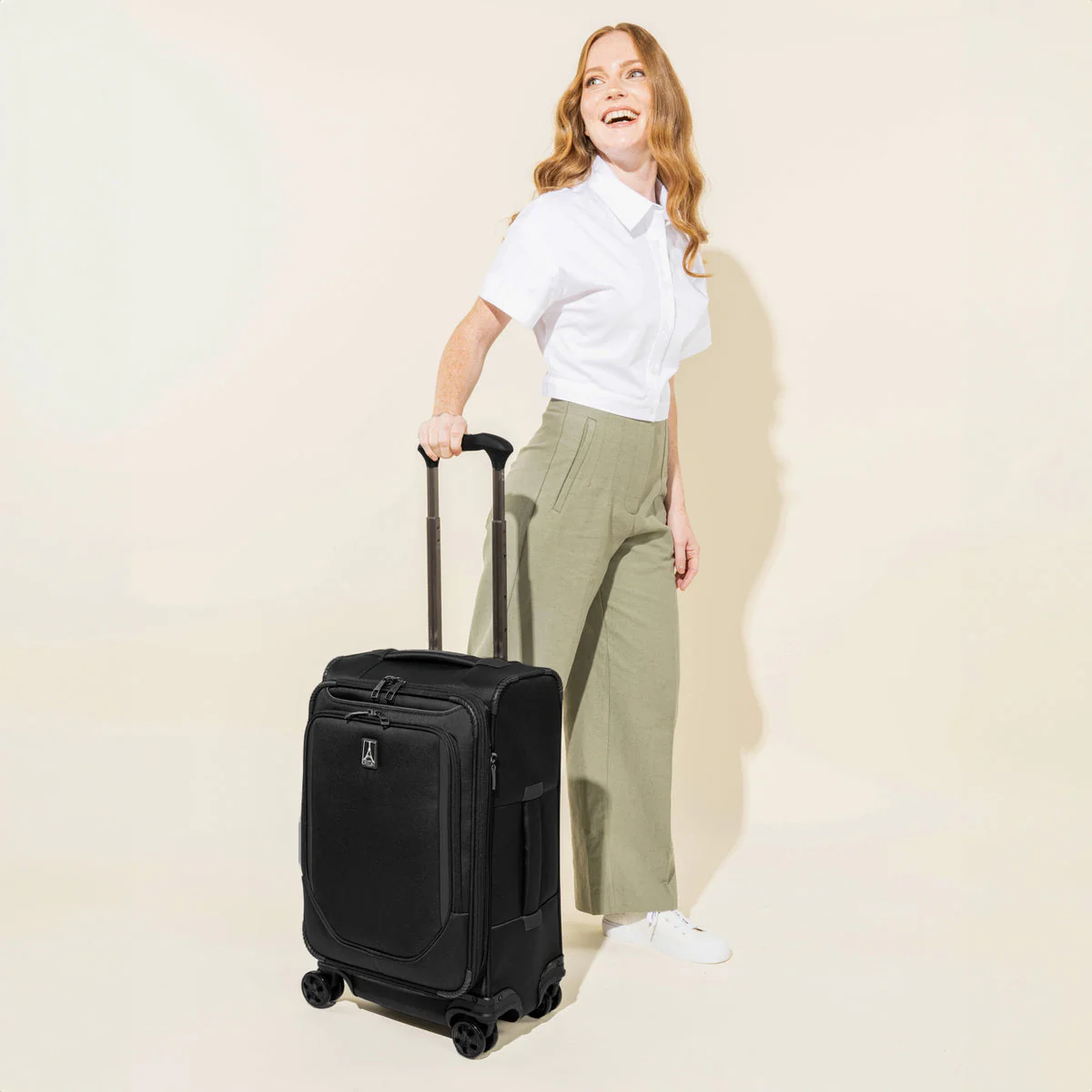 Crew Classic Carry-on Spinner / Travelpro® Altitude™ Large Backpack Set - Image 4