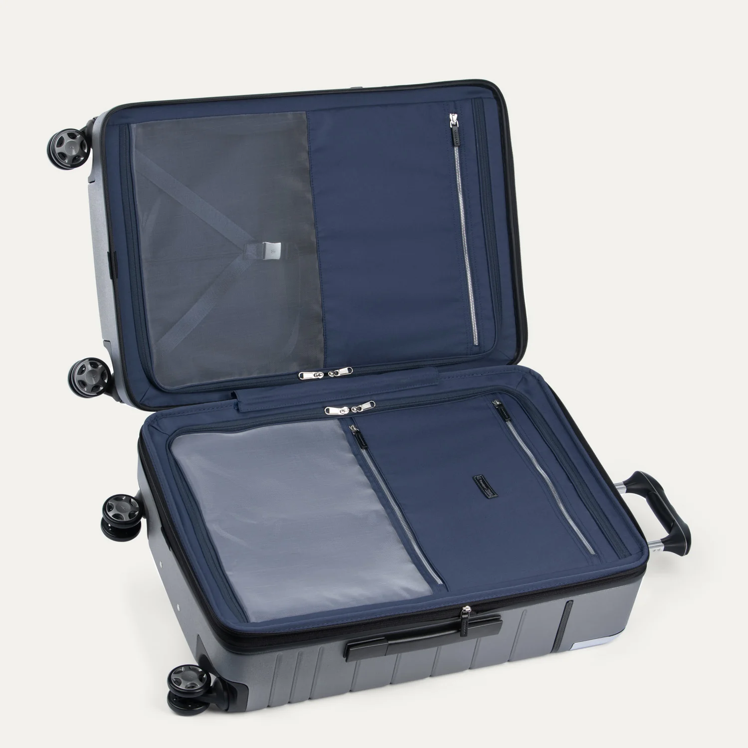 Travelpro® x Travel + Leisure Medium Check-in Spinner and Drop-Bottom Weekender Bag Luggage Set - Image 16