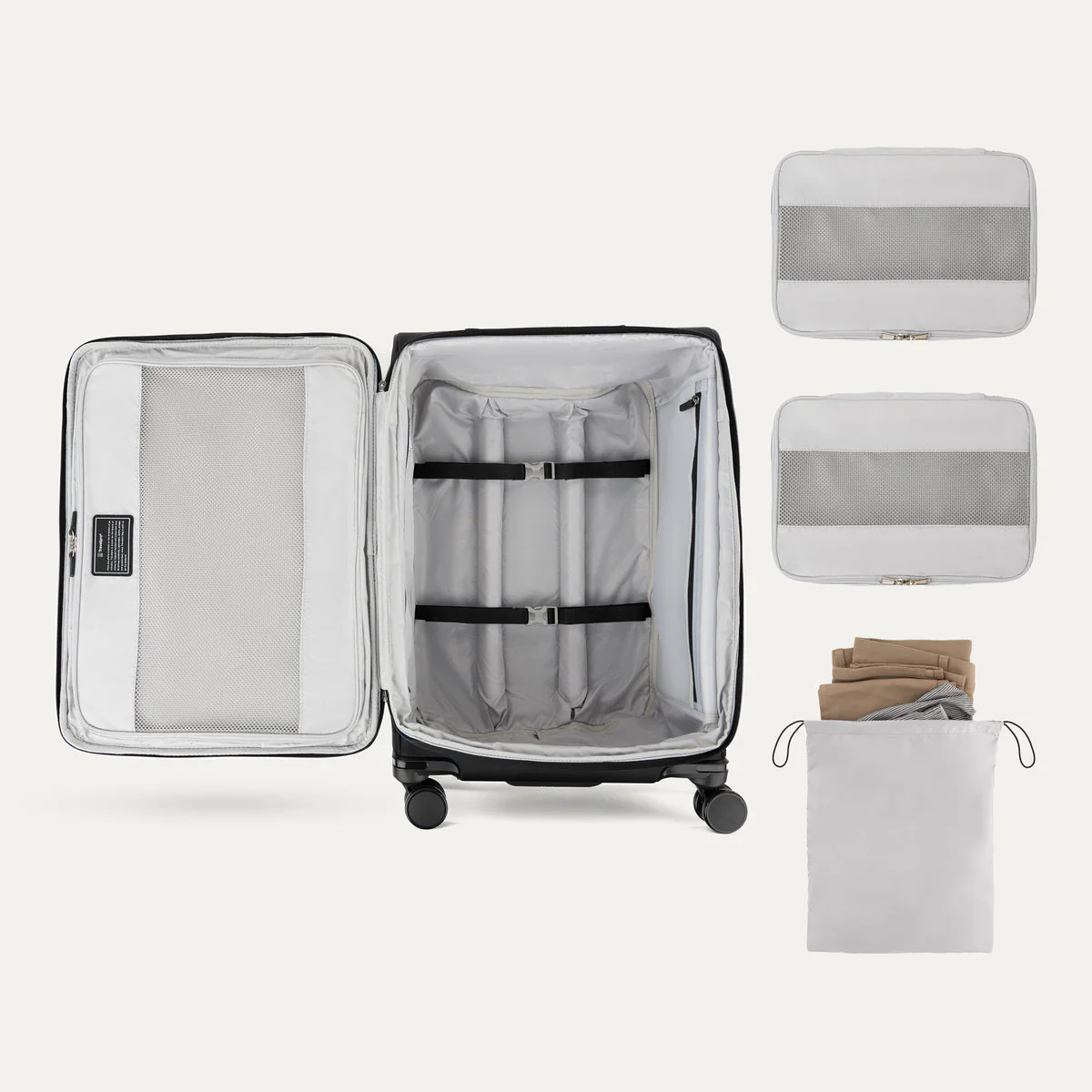 Versapack+ Medium Check-in Spinner / Travelpro® Altitude⢠Large Backpack Set - Image 2